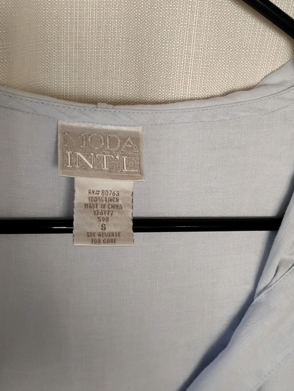 Large Linen Beach Coverup